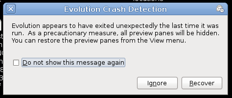 evolution crash detection